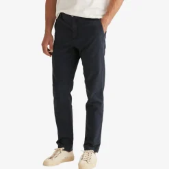 Jeffrey Brushed Chino Blå