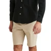 Jeffrey Brushed Shorts Khaki