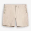 Jeffrey Summer Chino Shorts Khaki