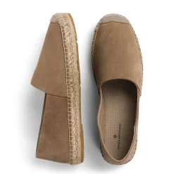 Julio Leather Espadrilles Sand