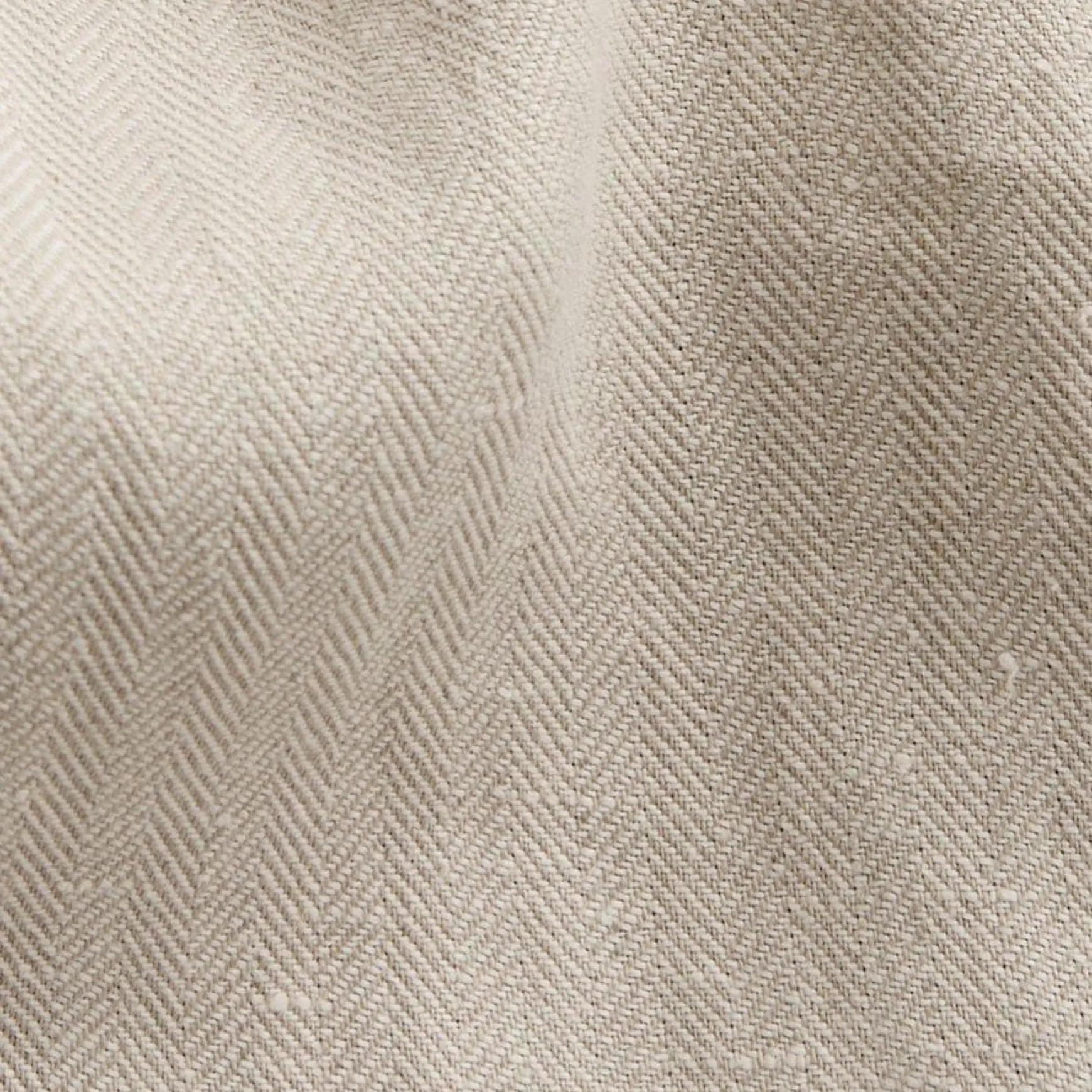 Keith Herringbone Linen Blazer Khaki