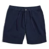 Linen Shorts Navy