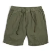 Linen Shorts Olive