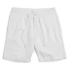 Linen Shorts White