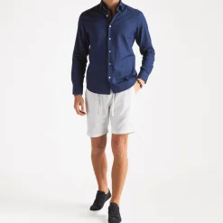 Linen Shorts White