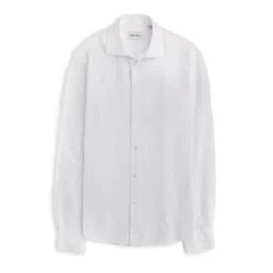 Luca Linen Shirt White