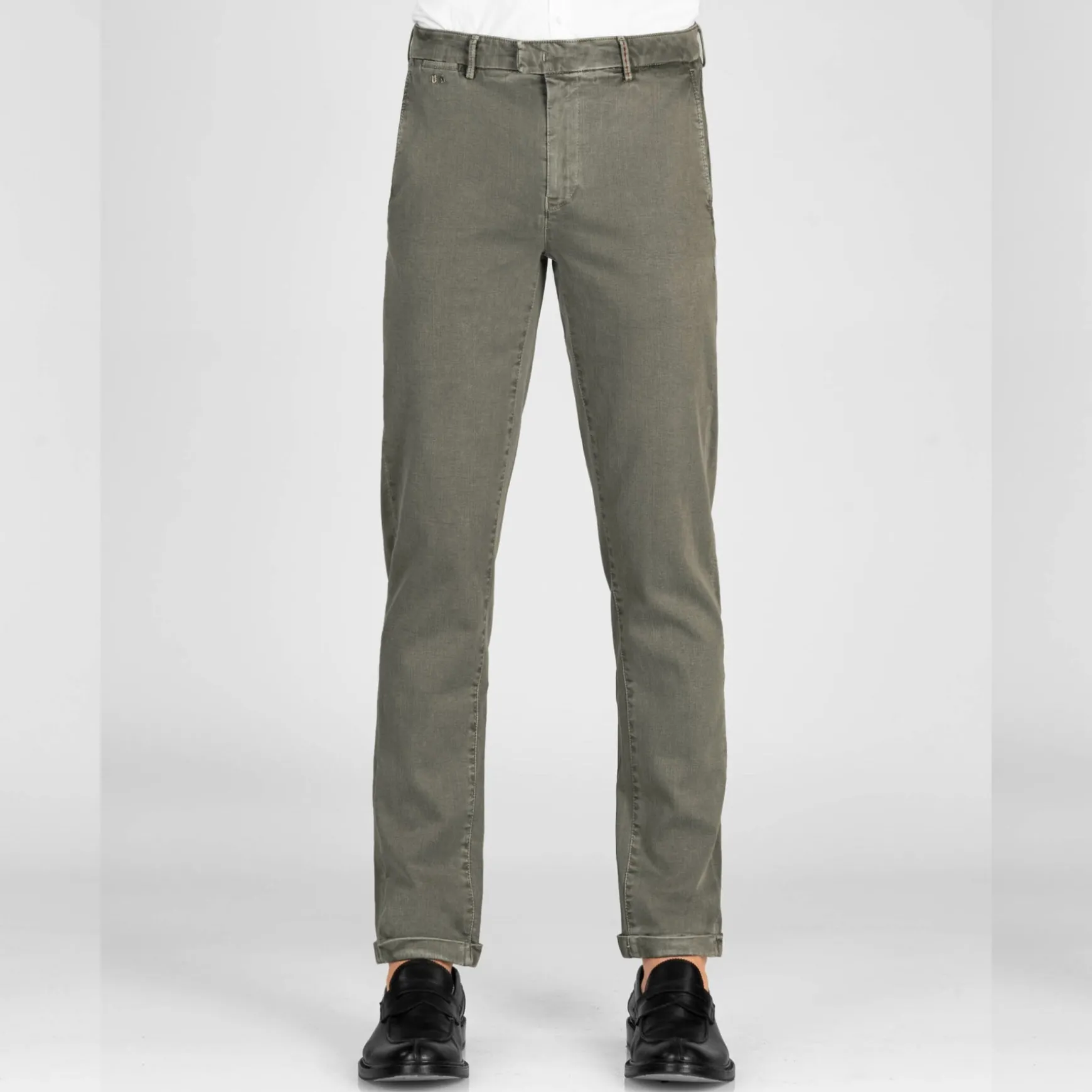 Luis Stretch Gabardine Chino Aloe