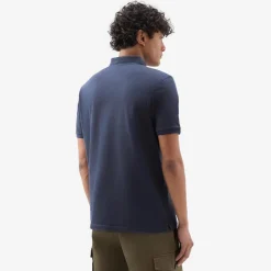 Mackinack Stretch Cotton Polo Navy