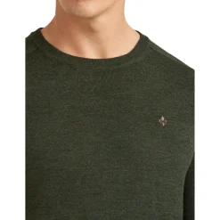 Merino O-Neck Olive