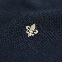 Merino Roller Neck Navy