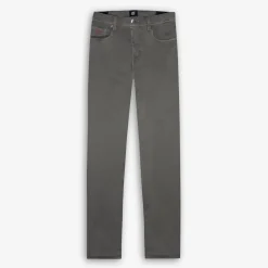 Michelangelo Stretch Gabardine 5-pocket Aloe