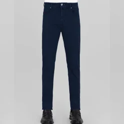 Michelangelo Stretch Gabardine 5-pocket Dark Blue