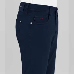 Michelangelo Stretch Gabardine 5-pocket Dark Blue
