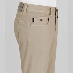 Michelangelo Stretch Gabardine 5-pocket Sahara