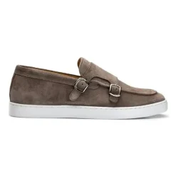 Monk Strap Sneaker Brown