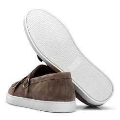 Monk Strap Sneaker Brown