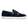 Monk Strap Sneaker Navy