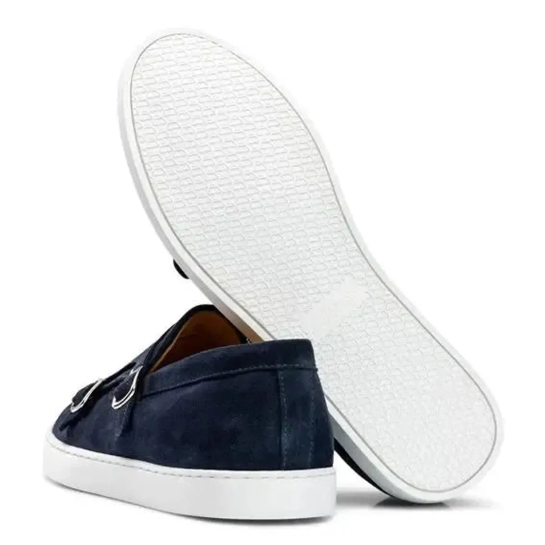 Monk Strap Sneaker Navy