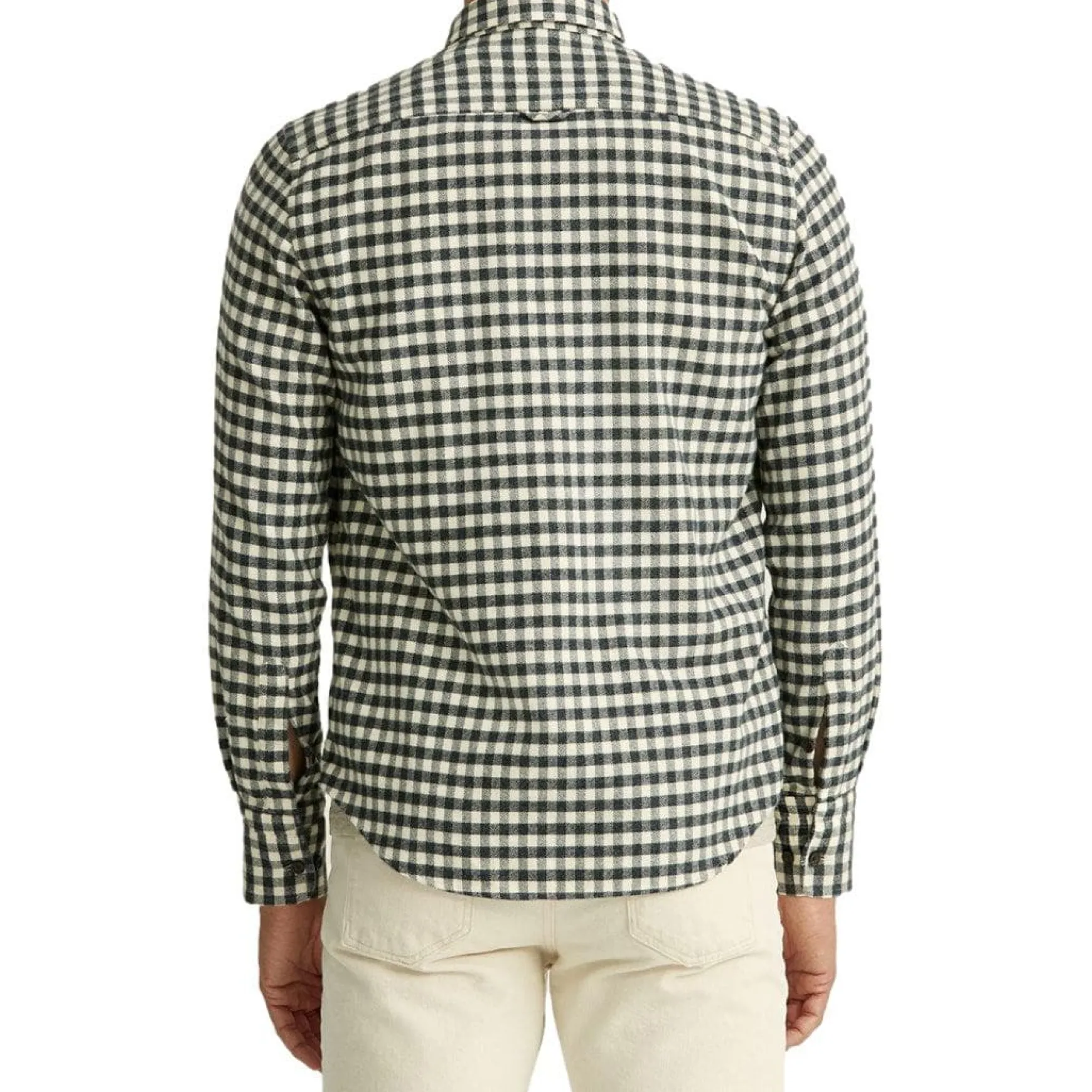 Multicheck Flannel Shirt Grey