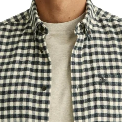 Multicheck Flannel Shirt Grey