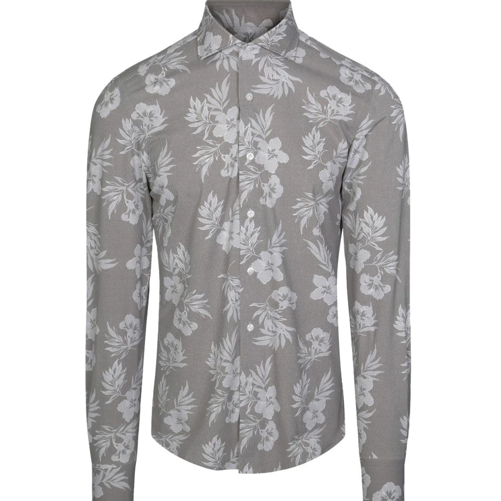 Orian Active Stretch Shirt Khaki