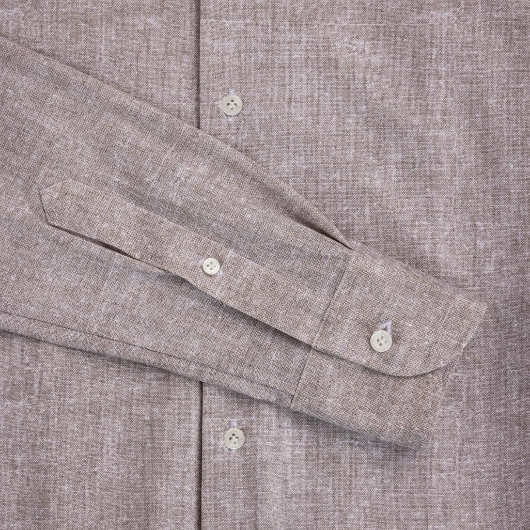 Orian Active Stretch Shirt Khaki