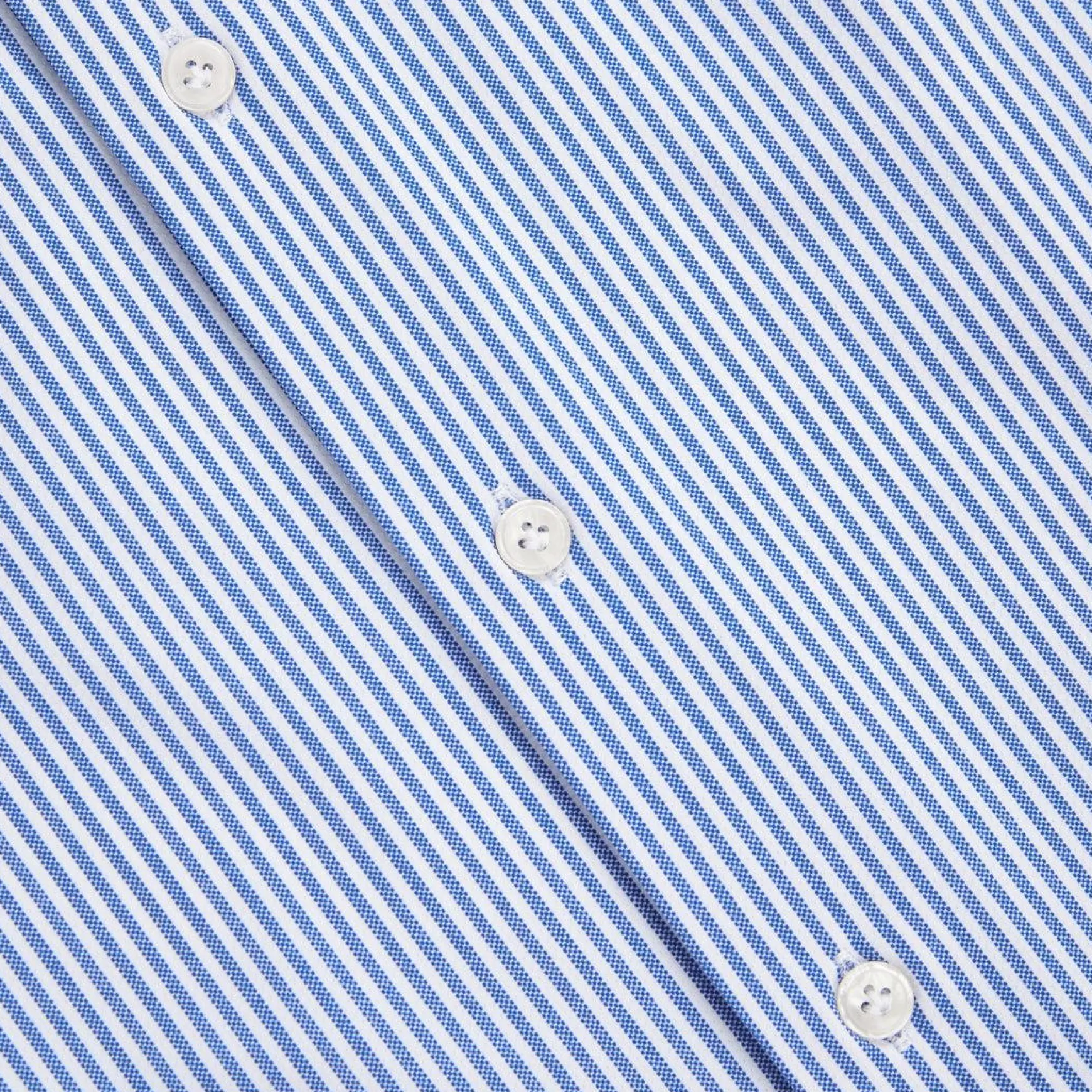 Orian Active Stretch Shirt Blue Striped