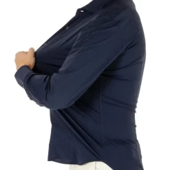 Orian Active Stretch Shirt Dark Blue