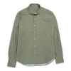 Orian Cotton Stretch Shirt Green