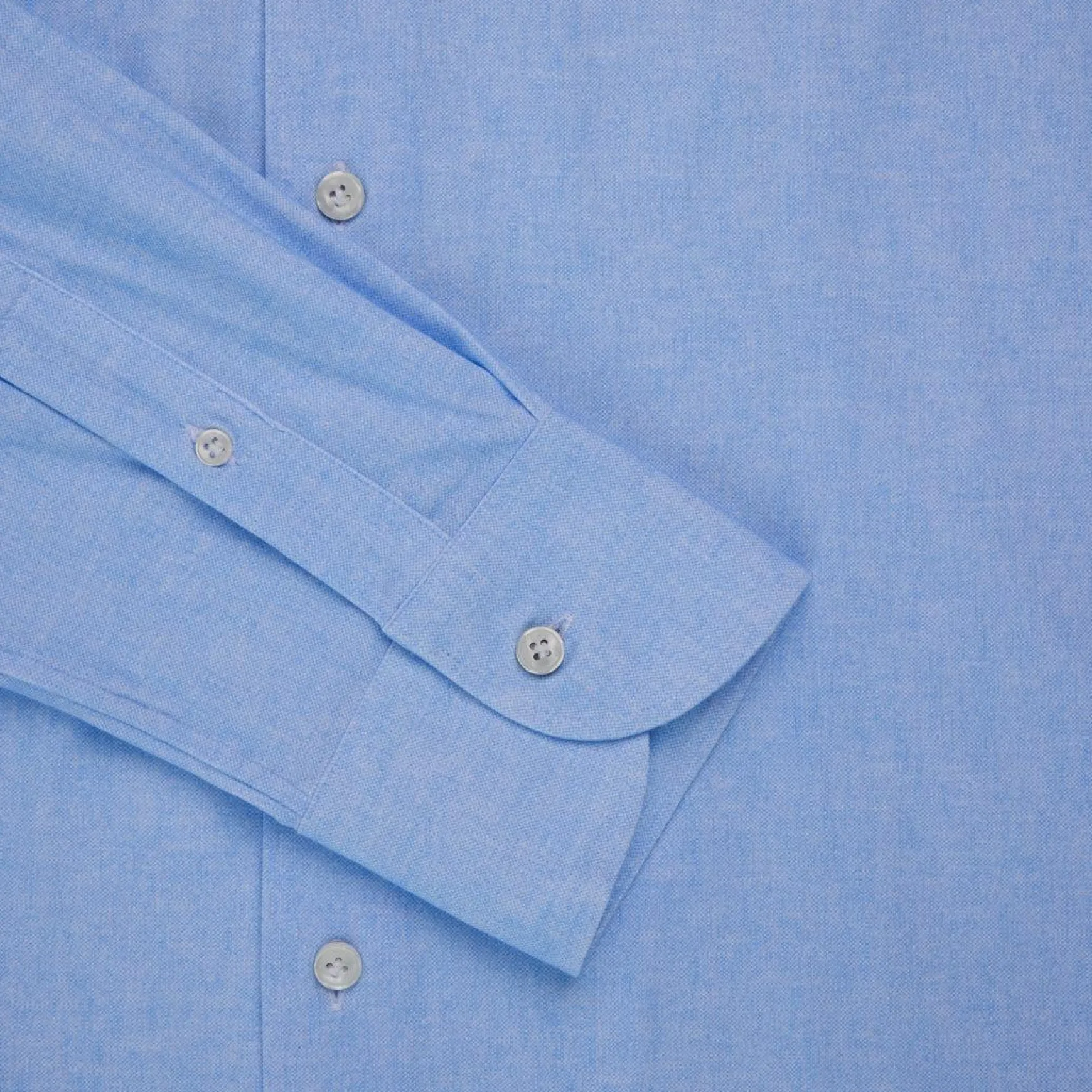 Orian Cotton Stretch Shirt Light Blue