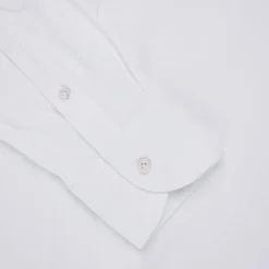 Orian Cotton Stretch Shirt White