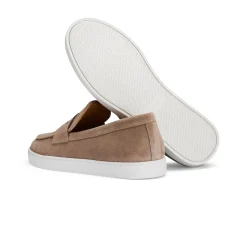 Penny Sneaker Suede Earth