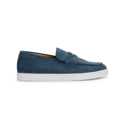 Penny Sneaker Suede Jeans Blue