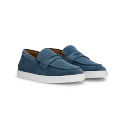 Penny Sneaker Suede Jeans Blue