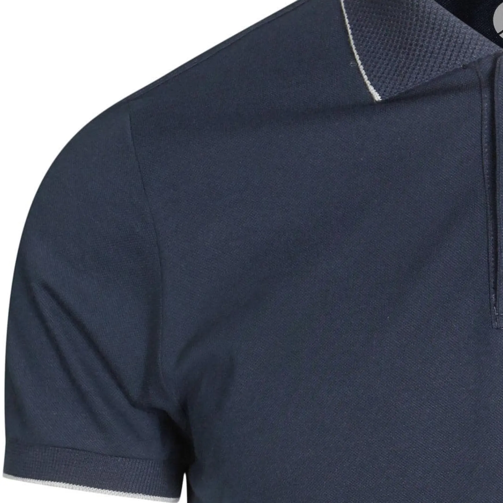 People Piquet Navy Blue