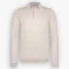 Picerno Polo Long Sleeve Stone