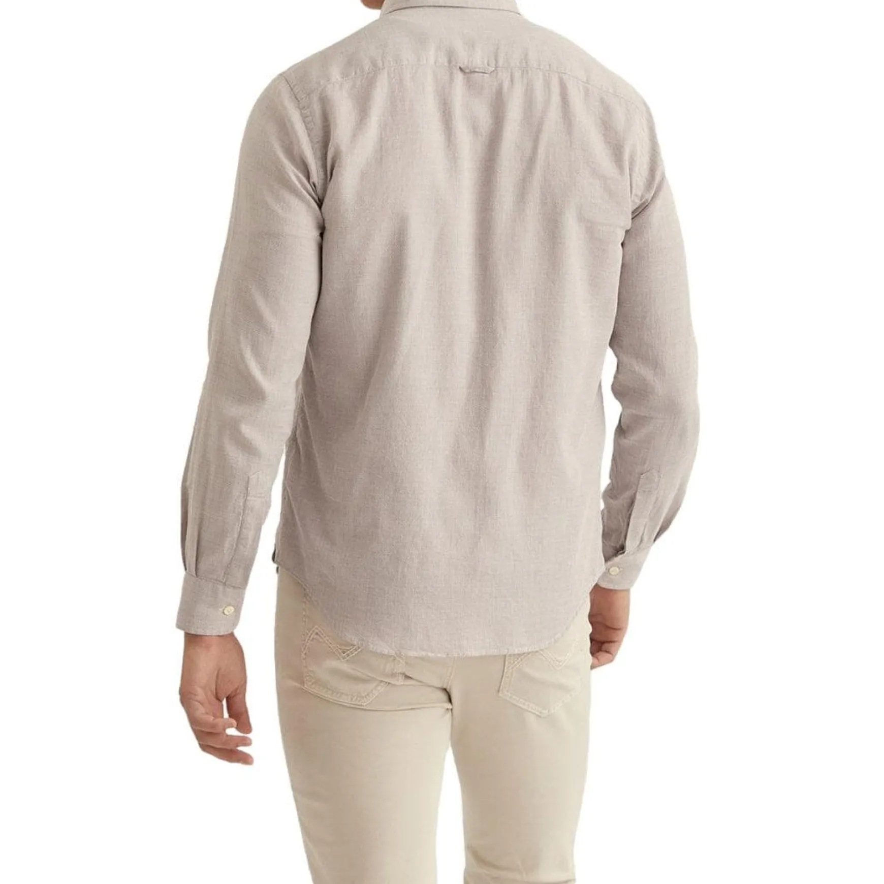 Piqué Washed Shirt Brown