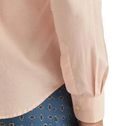 Piqué Washed Shirt Orange