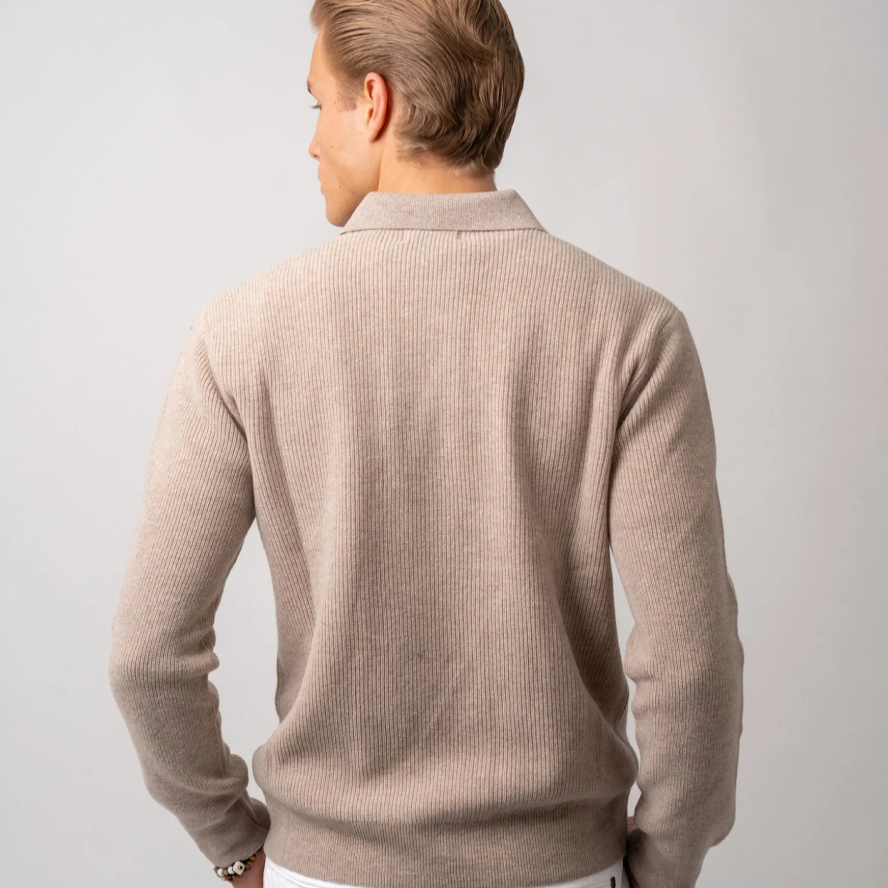 Polo Ragland Knit Sand