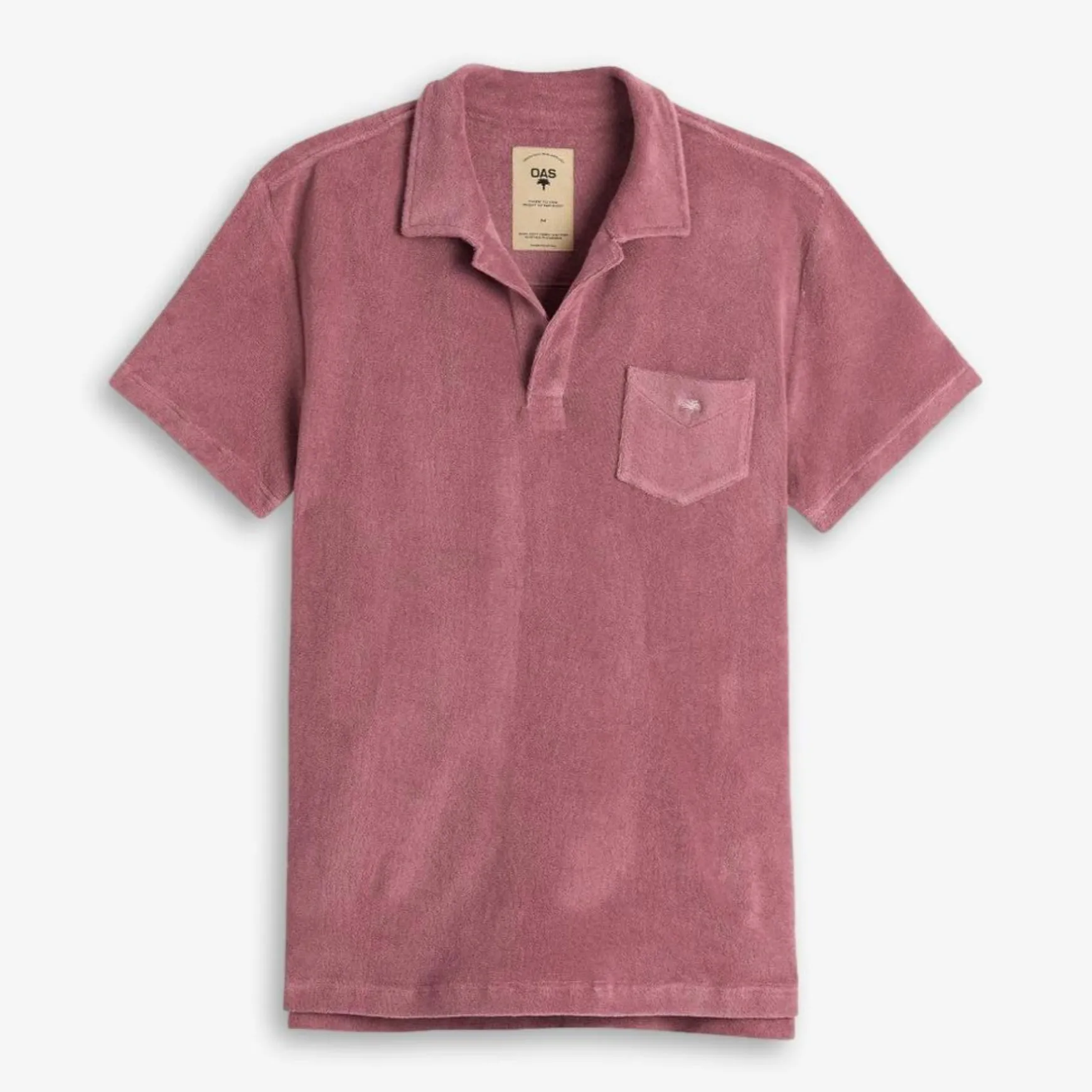 Polo Terry Shirt Dusty Plum