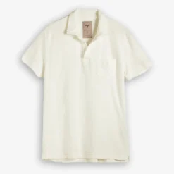 Polo Terry Shirt White