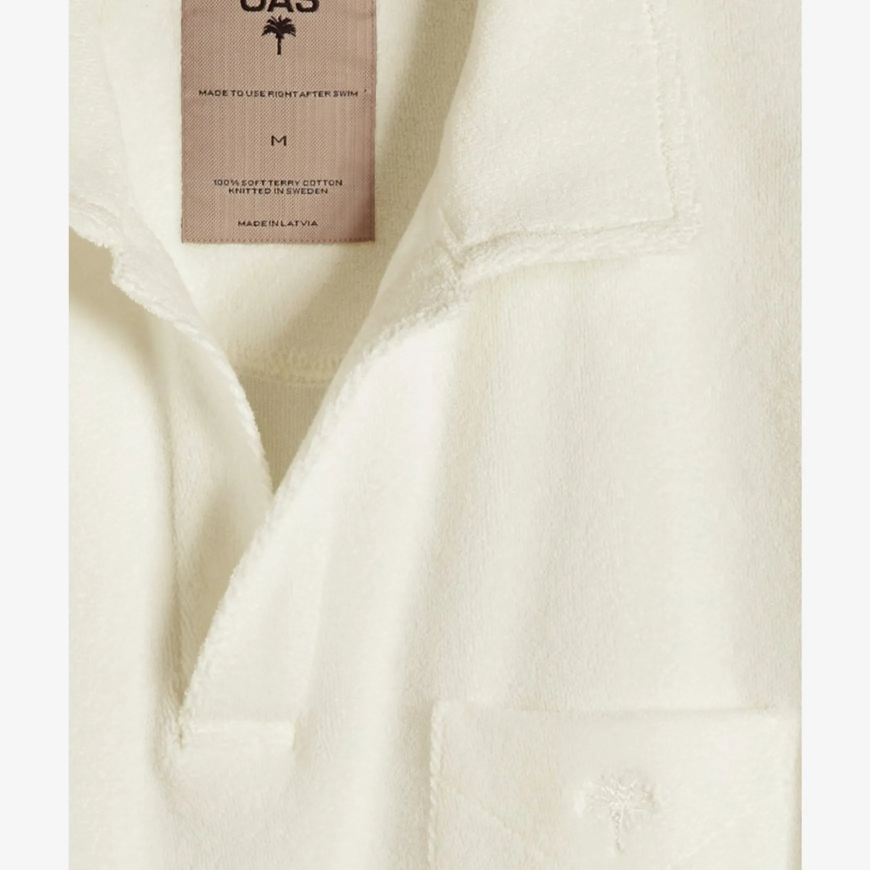 Polo Terry Shirt White