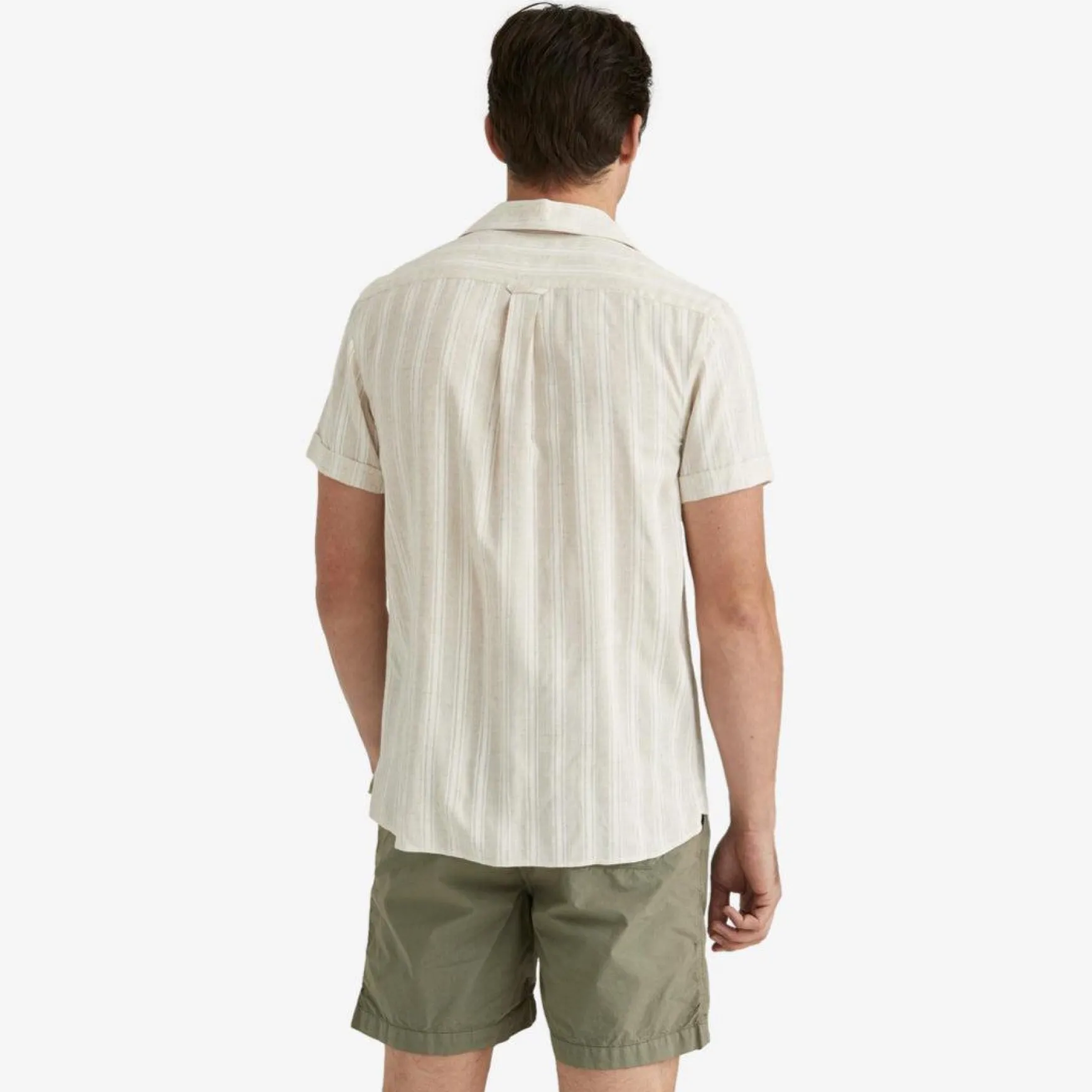 Printed Short Sleeve Shirt Offwhite