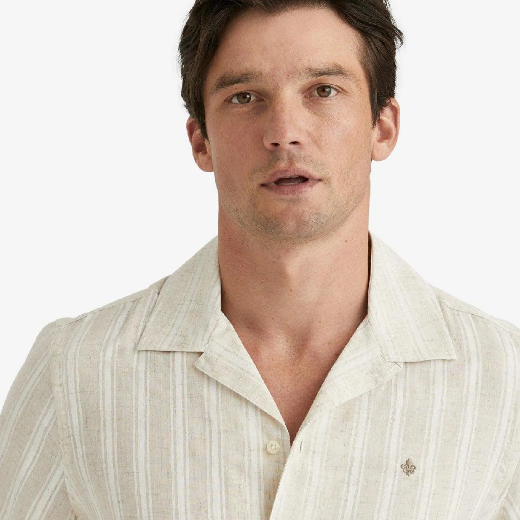 Printed Short Sleeve Shirt Offwhite