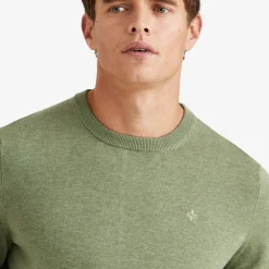Riley Cotton O-Neck Olive
