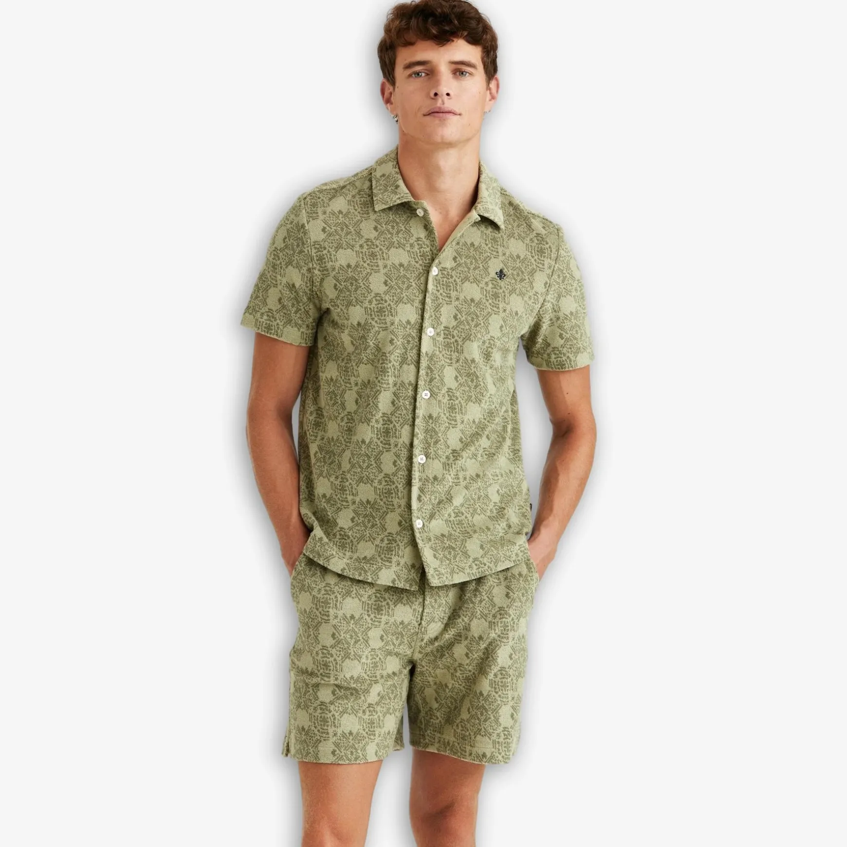 Shellby Terry Shirt Green