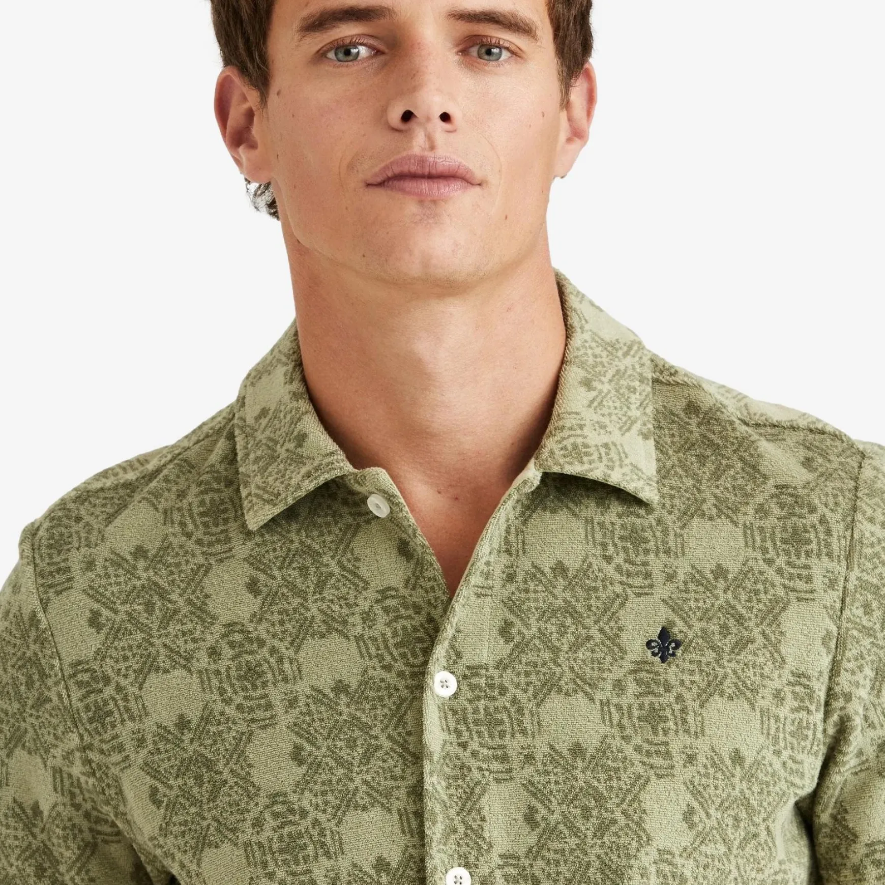 Shellby Terry Shirt Green