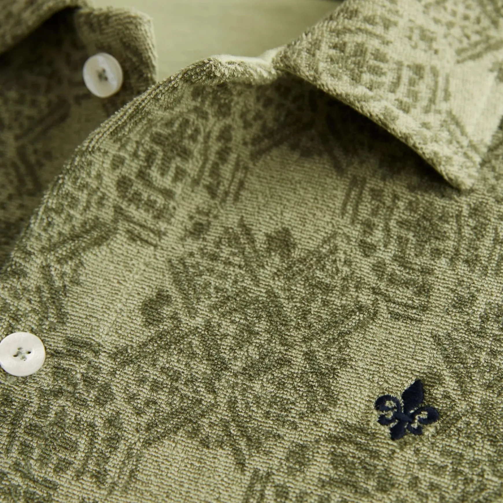 Shellby Terry Shirt Green