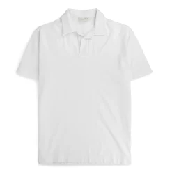 Short Sleeve Jersey Popover Hvit