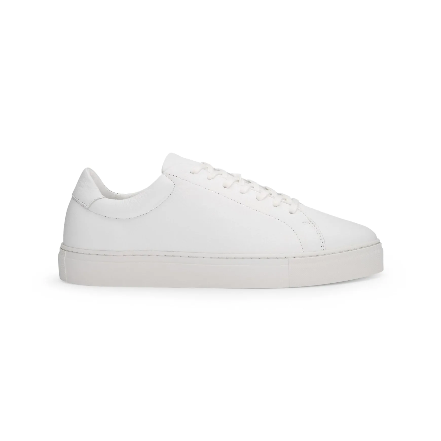 Sneaker 1 Leather Seta White